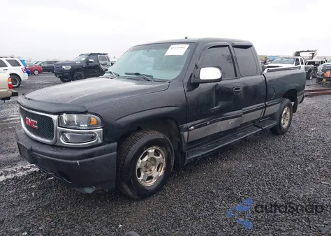 2001 GMC Sierra 1500 C3 из США, поврежденный, VIN 2GTEK69U111354561